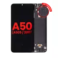 OLED Assembly With Frame Compatible For Samsung Galaxy A50 (A505 / 2019) (US Version) (Aftermarket Plus) (All Colors)