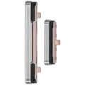 Hard Buttons (Power / Volume) Compatible For Samsung Galaxy S24 5G / 24 Plus 5G (Premium) (Marble Grey)