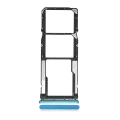 Dual Sim Card Tray Compatible For Xiaomi  Redmi Note 9S / Note 9 Pro 4G (Aurora Blue)