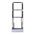 Dual Sim Card Tray Compatible For Xiaomi Redmi Note 9S / Note 9 Pro 4G (Interstellar Gray)