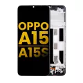LCD Assembly With Frame Compatible For OPPO A15 / A15S (Refurbished) (All Colors)