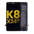 LCD Assembly With Frame Compatible For LG K8 (2017) / X240 (International Version) (Refurbished) (Black) 