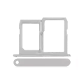Sim Card Tray Compatible For LG X Power 2 (M320) (Silver)