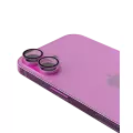 Casper Camera Lens Protector Compatible For iPhone 16 / 16 Plus (Pink) (Clear)