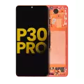OLED Assembly With Frame Compatible For Huawei P30 Pro (Refurbished) (Orange)