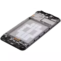 OLED Assembly With Frame Compatible For Samsung Galaxy M21 (M215 / 2020) / M30 (M305 / 2019) (Refurbished) (Black)