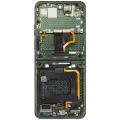 Main OLED Assembly With Frame Compatible For Motorola Razr Plus / Razr 50 Ultra (XT2451 / 2024) (Refurbished) (Spring Green)