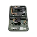 Main OLED Assembly With Frame Compatible For Motorola Razr Plus / Razr 50 Ultra (XT2451 / 2024) (Refurbished) (Spring Green)