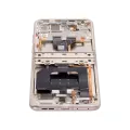 Main OLED Assembly With Frame Compatible For Motorola Razr / Razr 50 (XT2453 / 2024) (Beach Sand)