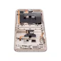 Main OLED Assembly With Frame Compatible For Motorola Razr / Razr 50 (XT2453 / 2024) (Beach Sand)