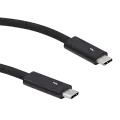 Thunderbolt 4 USB-C To USB-C Cable (3ft.) Compatible For MacBook / iMac / Mac (OEM Pull Grade: A)