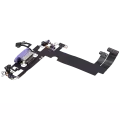 Charging Port Flex Cable Compatible For iPhone 12 Mini (Used OEM Pull) (Purple)