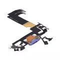 Charging Port Flex Cable Compatible For iPhone 12 Mini (Used OEM Pull) (Purple)