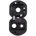 Back Camera Lens With Bracket Compatible For Honor 90 Lite (Midnight Black)