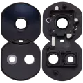 Back Camera Lens With Bracket Compatible For Honor 90 Lite (Midnight Black)