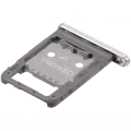 Dual Sim Card Tray Compatible For Samsung Galaxy Tab S8 (X706 / 2022) / Tab S8 Plus 5G (X806 / 2022) / Tab S8 Ultra (X906 / 2022) (Silver)