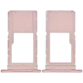 Micro SD Sim Card Tray Compatible For Samsung Galaxy Tab A8 10.5" (X205 / 2021) (Pink Gold)