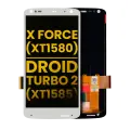 LCD Assembly Without Frame Compatible For Motorola Moto X Force (XT1580 / 2015) / Droid Turbo 2 (XT1585 / 2015) (Refurbished) (White)