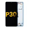 OLED Assembly With Frame Compatible For Huawei P30 (Refurbished) (Breathing Crystal)