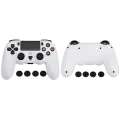 Wireless Controller With  Bluetooth Compatible For PlayStation 4 (White) (DOBE)