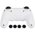 Wireless Controller With  Bluetooth Compatible For PlayStation 4 (White) (DOBE)