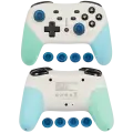 Wireless Controller With Bluetooth Double Motor Vibration Compatible For Nintendo Switch (Blue / Green) (DOBE)
