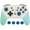 Wireless Controller With Bluetooth Double Motor Vibration Compatible For Nintendo Switch (Blue / Green) (DOBE)