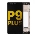 LCD Assembly With Frame Compatible For Huawei P9 Plus (Refurbished) (Quartz Gray)