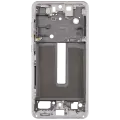 Mid-Frame Housing Compatible For Compatible For Samsung Galaxy S21 FE 5G (White)