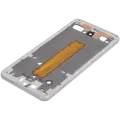 Mid-Frame Housing Compatible For Compatible For Samsung Galaxy S21 FE 5G (White)