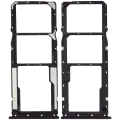 Dual Sim Card Tray Compatible For Xiaomi Redmi 11 Prime 5G / Note 11E 5G (Thunder Black)
