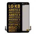 LCD Assembly Without Frame Compatible For LG K8 (X210 / 2018) / Aristo 2 / Aristo 2 Plus / Aristo 3 / Aristo 3 Plus / Phoenix 4 / Tribute Dynasty / Empire / Fortune 2 / Risio 3 / Rebel 4 (Refurbished) (Black)