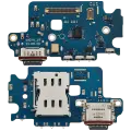 Charging Port Board With Sim Card Reader Compatible For Samsung Galaxy S24 5G (S921D) (International Version) (Premium)
