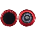 Crown Nut Compatible For Watch Series 8 (41MM / 45MM) (LTE Version) (Black / Red)