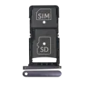 Sim Card Tray Compatible For Motorola Droid Turbo 2 (XT1585 / XT1580 / XT1581 / 2015) (Black)