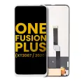LCD Assembly Without Frame Compatible For Motorola One Fusion Plus (XT2067 / 2020) (Refurbished) (White)