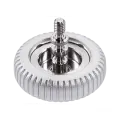 Crown Nut Compatible For Watch Series SE (1st / 2nd Gen) (40MM / 44MM) (LTE Version) (Silver)