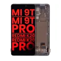 OLED Assembly With Frame Compatible For Xiaomi Mi 9T / 9T Pro / K20 / K20 Pro (Aftermarket Plus) (Carbon Black)