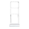 Dual Sim Card Tray Compatible For Xiaomi Redmi Note 10 / Note 10S (Pebble White)