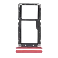 Dual Sim Card Tray Compatible For Xiaomi Mi 8 Lite (Red)