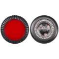 Crown Nut Compatible For Watch Series 3 (38MM / 42MM) (LTE Version) (Red / Black)  