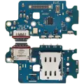 Charging Port Board With Sim Card Reader Compatible For Samsung Galaxy S24 5G (S921N) (Korean Version) (Premium)