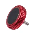 Crown Nut Compatible For Watch Series 8 (41MM / 45MM) (GPS Version) (Black / Red)  