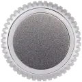 Crown Nut Compatible For Watch Series 8 / 9 (41MM / 45MM) (GPS Version) (Silver) 