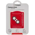 Casper Camera Lens Protector Compatible For iPhone 13 / 13 Mini (Red) (Clear)