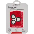 Casper Camera Lens Protector Compatible For iPhone 14 Pro / 14 Pro Max (Black) (Clear)