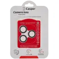 Casper Camera Lens Protector Compatible For iPhone 14 Pro / 14 Pro Max (Purple) (Clear)
