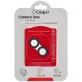 Casper Camera Lens Protector Compatible For iPhone 14 / 14 Plus (Black) (Clear)