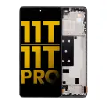 OLED Assembly With Frame Compatible For Xiaomi 11T / 11T Pro (Refurbished) (Meteorite Gray)