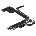 Charging Port Flex Cable Compatible For iPhone 15 Pro Max (Aftermarket Plus) (Black Titanium)